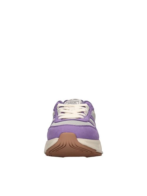 Sneakers modello Shoes Run03 in ecocamoscio e tessuto FESSURA | SHOES RUN 03DVIOLA-ARGENTO
